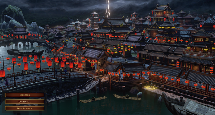 AoE III DE Beijing during a Stormy Night