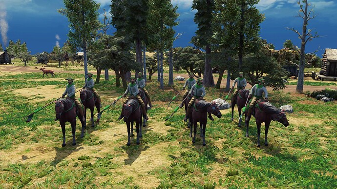 AoE III DE Mexicans Chinaco during the day