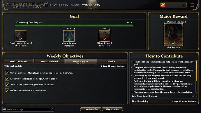AoMR Hel - Queen of the Dead community event week 3