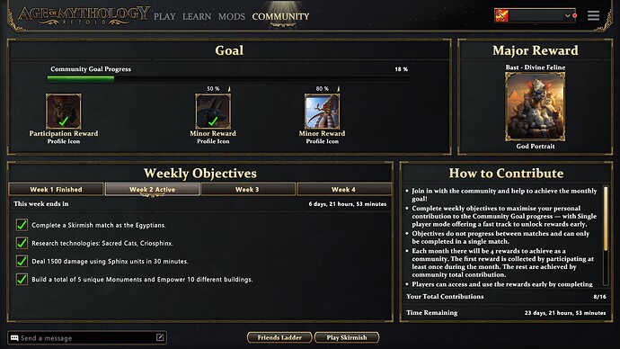 AoMR Divine Feline community event week 2