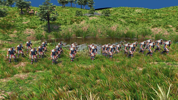 AoE III DE Lakota Elite Cetan Bowman during the day