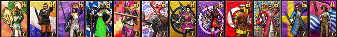 AoE III DE Heroes locked