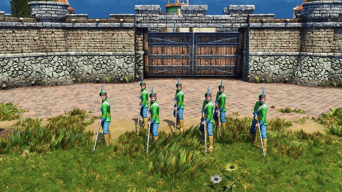 AoE III DE Italians Schiavone during the day