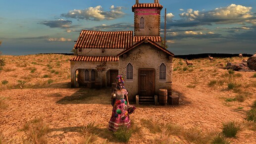 AoE III DE La Catrina at sunrise