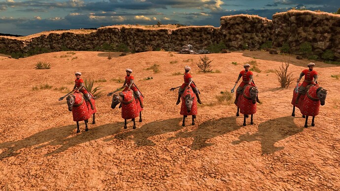 AoE III DE Ottoman Sipahi at sunrise