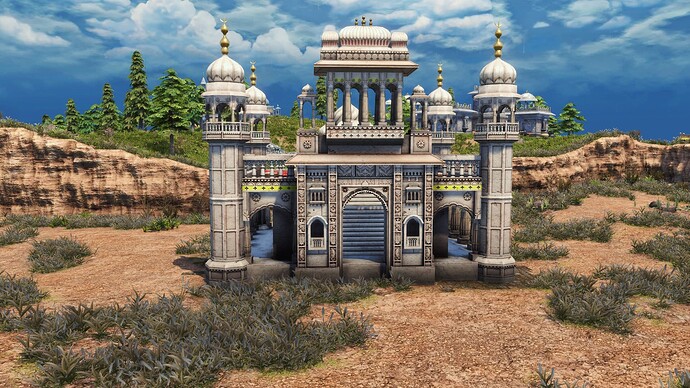 AoE III DE Karni Mata during the day