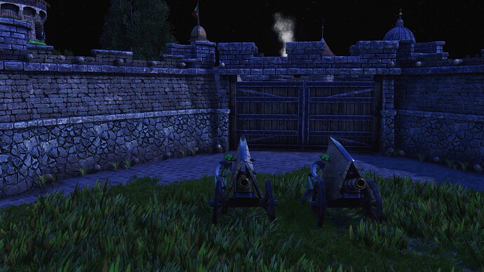AoE III DE Italians Spingarde during the night