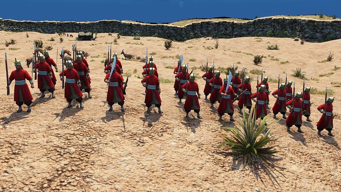 AoE III DE Ottoman Veteran Janissary during the day