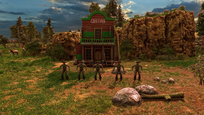 AoE III DE Mexicans Desperado at sunrise
