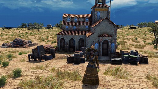 AoE III DE Adelita during the day