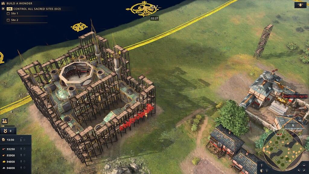 Ottoman wonder building broken IV Report a Bug Age of Empires Forum