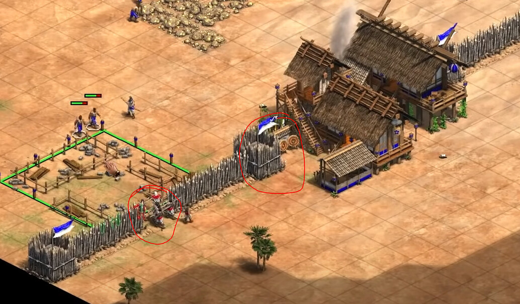 Inquiry about functions of the Walls Age of Empires IV Age of