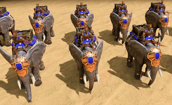 AoMR Egyptian War Elephants II