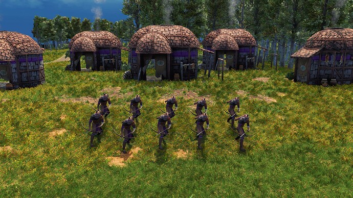 AoE III DE Haudenosaunee Elite Aenna during the day