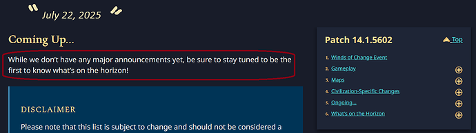 2025 July dlc