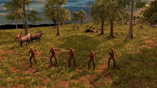 AoE III DE Marathan Dacoit at sunrise