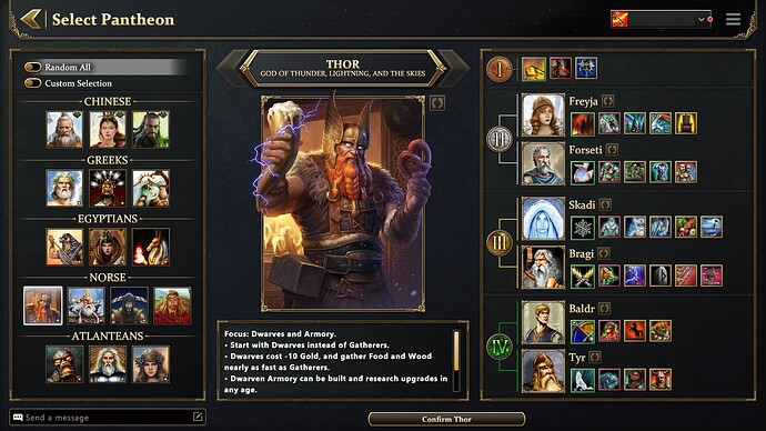 AoMR Thor God of the Hall Portrait