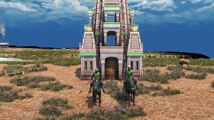 AoE III DE Indians Repentant Jat Lancer during the day