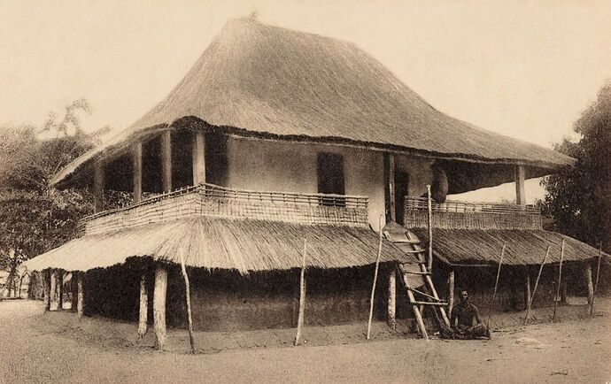 new baluba chief house