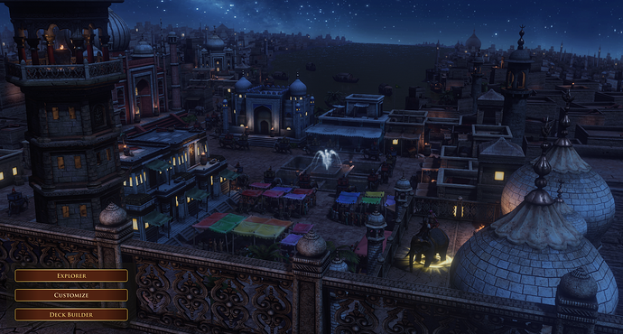 AoE III DE Delhi during the night