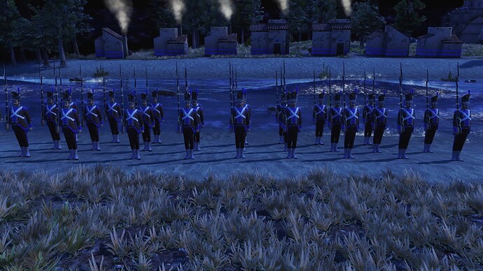 AoE III DE Portuguese Legionario Musketeer during the night