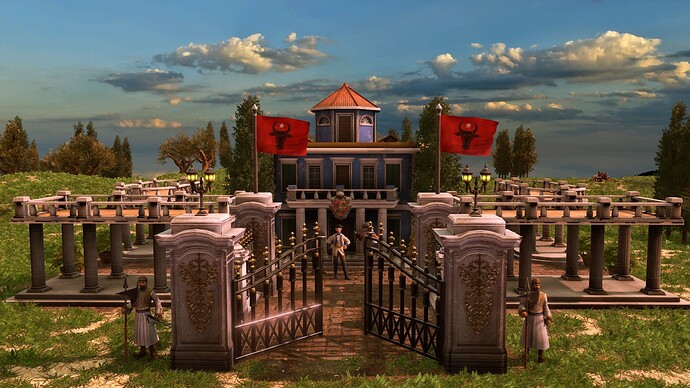 AoE III DE Sunrise at the House of Phanar