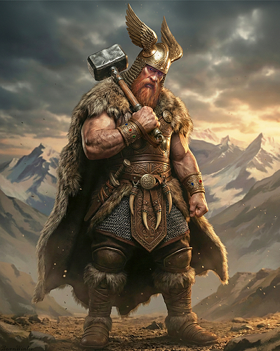 Thor Portrait - Age of Mythology Retold