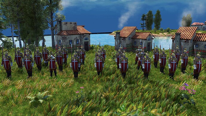 AoE III DE Maltese Imperial Sentinel during the day