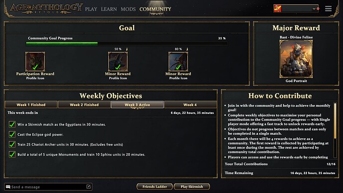 AoMR Divine Feline community event week 3