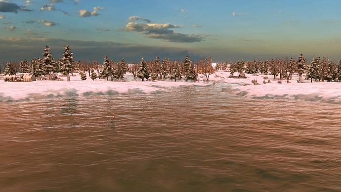 AoE III DE Sapmi at sunrise
