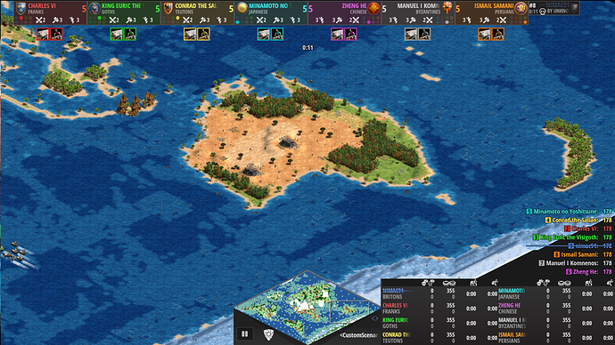 World Map Age of Empires 2 Definitive Edition Oceana - Antartica