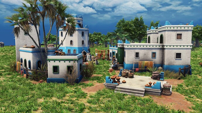 AoE III DE Somalis settlement during the day