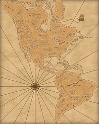 Americas Map