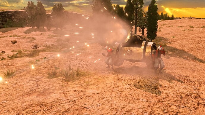 AoE III DE Ottoman Great Bombard fired a shot at sunrise