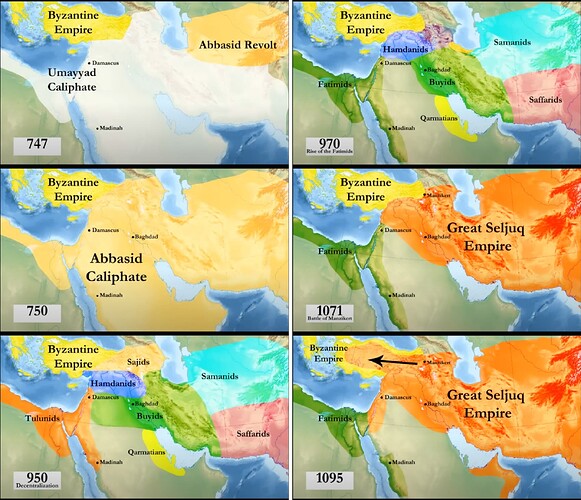 Persians 747-1095 (8th to 11th century)