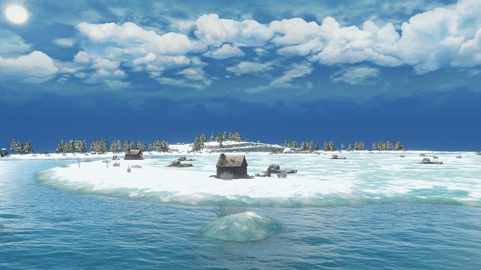 AoE III DE The Arctic during the day