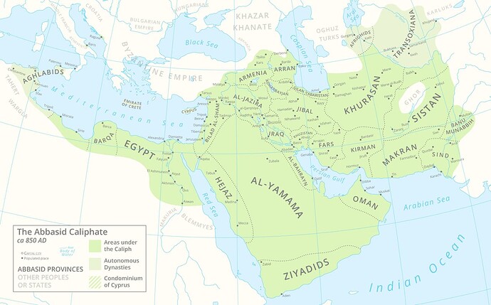 Abbasid_Caliphate_850AD