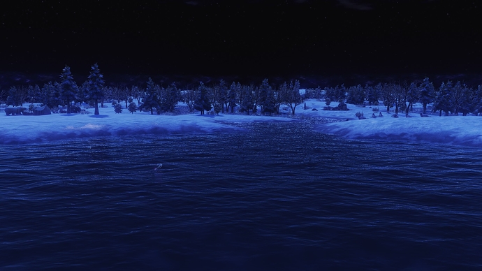 AoE III DE Sapmi during the night