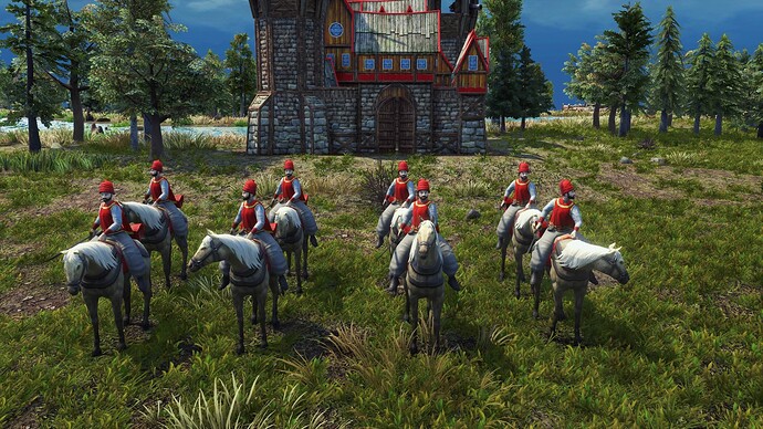 AoE III DE Russian Cossack during the day
