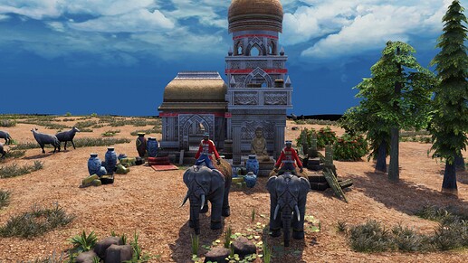 AoE III DE Nanib Sahir during the day