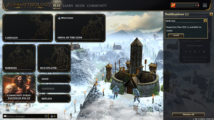 AoMR Expansion Pass install pop up bug
