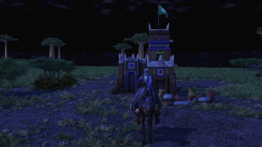 AoE III DE Usman dan Fodio during the night