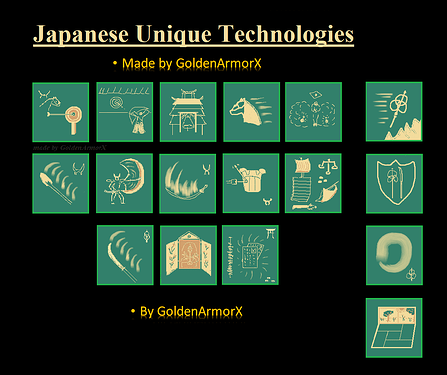 Japanese unique technologies v1.4