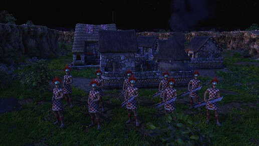 AoE III DE Quechua Huaminca during the night