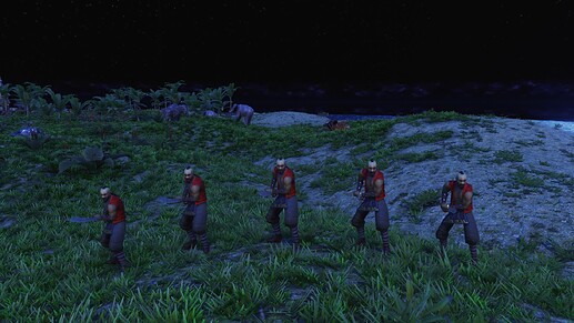 AoE III DE Wokou Pirate during the night