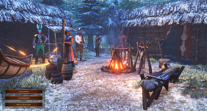 AoE III DE Caughnawaga Snowy Season