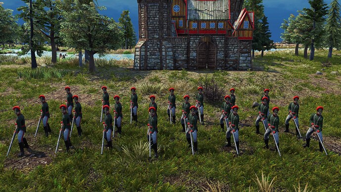 AoE III DE Russian Counter Jaeger during the day