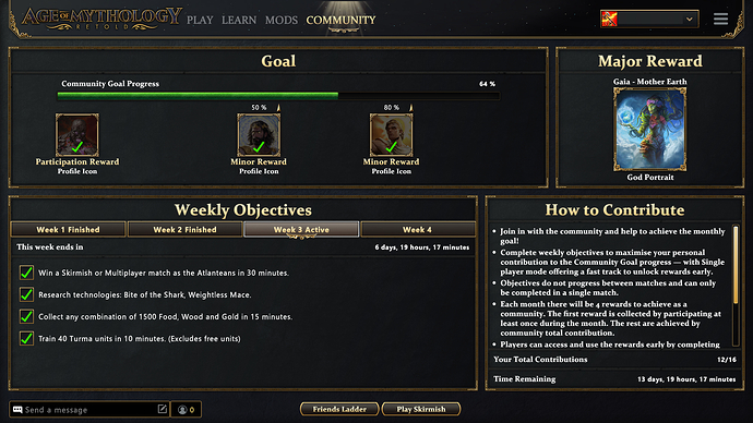 AoMR Gaia - Mother Earth community event week 3