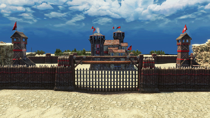 AoE III DE Fortified Passage during the day I