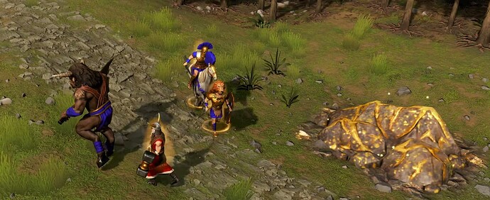 Age of Mythology Retold 3 Heroes and a Minotaur